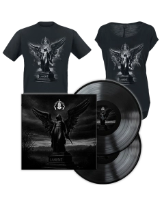 'Lament' Vinyl Schwarz + Shirt Bundle